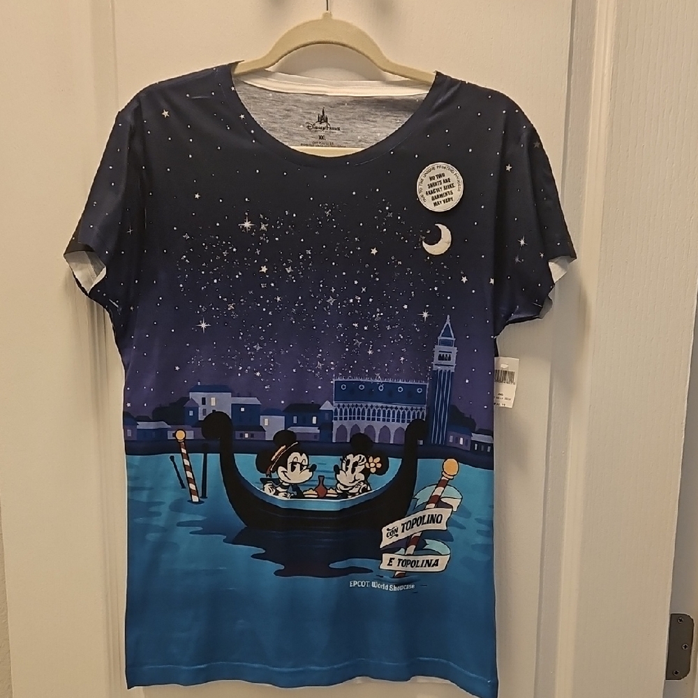 Disney EPCOT Starry Night Gondola T-Shirt